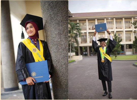 Cerita Faris dan Shafira Ikut Program <i>Fast Track</i> UGM, Kuliah Lagi Usai Wisuda S1