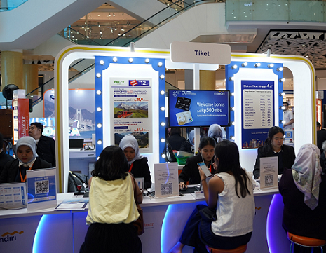 Mandiri Dwidayatour Carnival yang berlangsung di Mal Emporium Pluit. (Foto: Dok. Istimewa)