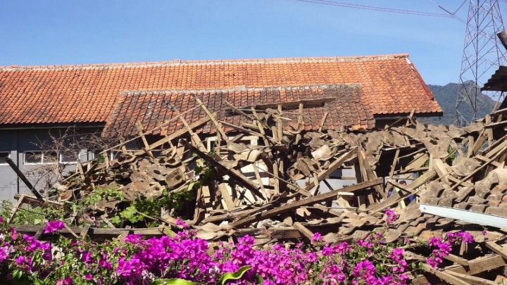 4.638 Rumah dan Bangunan Terdampak Gempa Kabupaten Bandung