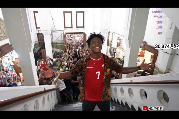 IShowSpeed Bakal IRL Live Stream di Bali, Catat Jadwalnya