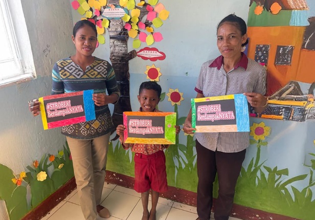 Kolaborasi Stroberi dan NYATA Foundation Dukung Pendidikan di Pedalaman Indonesia