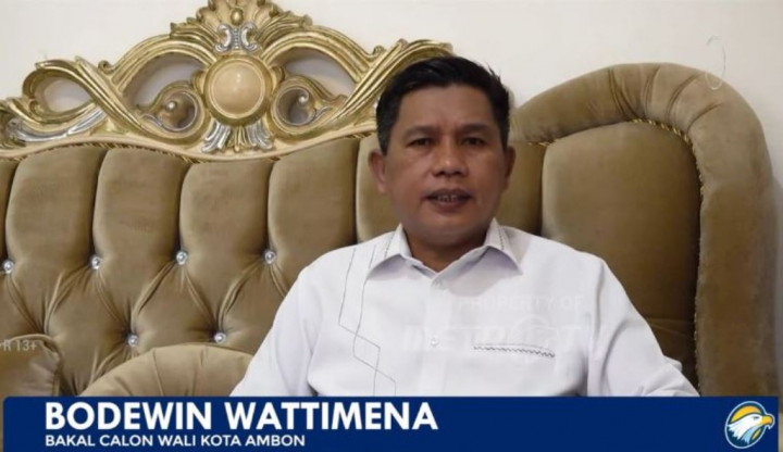 Maju di Pilkada 2024, Petahana Bodewin Wattimena Siapkan 17 Program Unggulan Kota Ambon