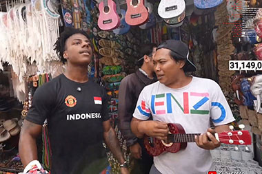 IShowSpeed Ciptakan Lagu secara Spontan saat di Bali