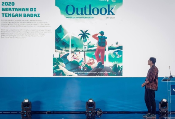 Menparekraf Sandiaga juga meluncurkan Wonderful Indonesia Impact 2024. Dok. Kemenparekraf