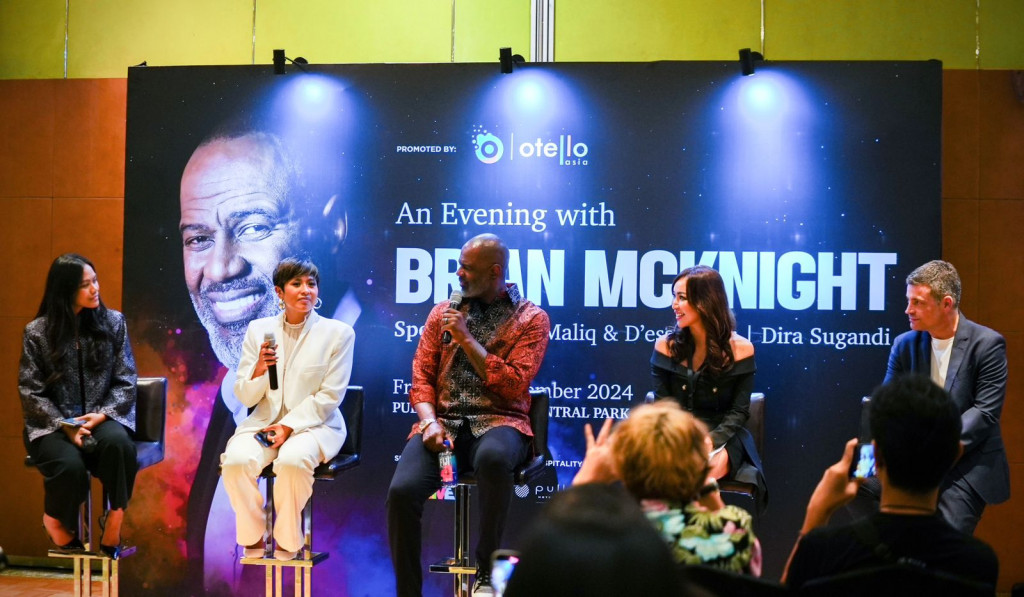 Konser Brian McKnight di Indonesia (Foto: instagram)