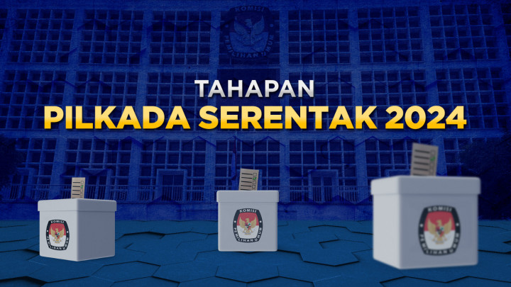 Tahapan Pilkada Serentak 2024