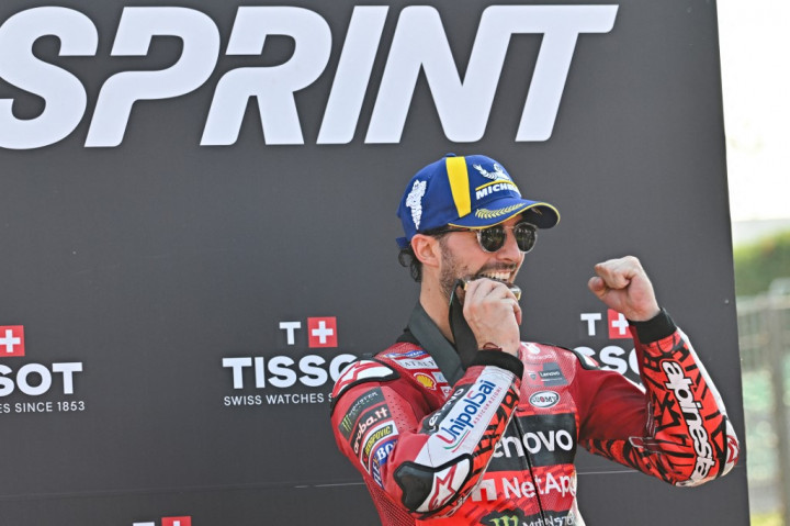 Bagnaia Menangi Sprint Race MotoGP Emilia Romagna