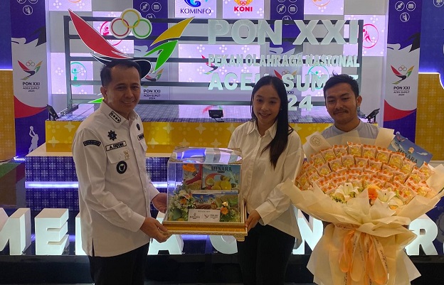 Bolu Stim Menara Berikan Kesan Manis Selama  PON XXI Aceh-Sumut