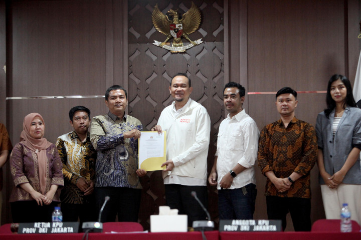 KPU Resmi Tetapkan Tiga Paslon Cagub-Cawagub Maju dalam Pilkada DKI