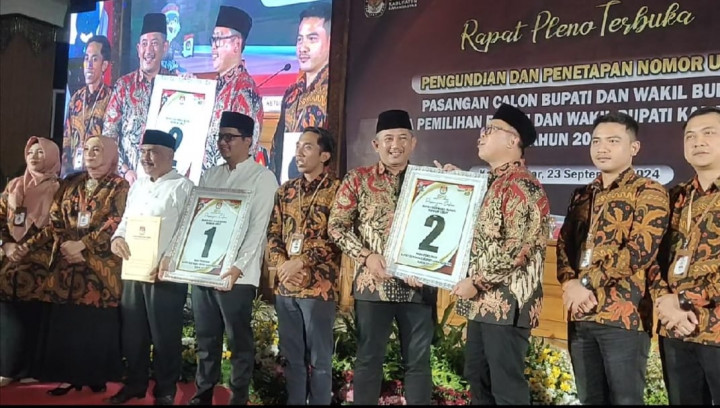 Duel Paslon Pilkada Karanganyar 2024, Ilyas-Tri Haryadi Nomor 1, Rober-Adhe Nomor 2