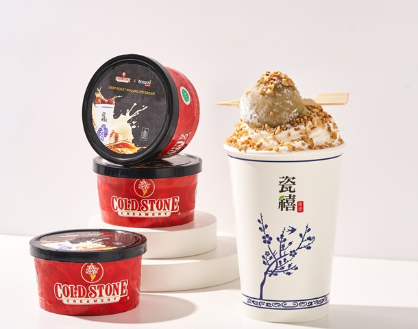 Sensasi Teazzi, Gabungan Deep Roast Oolong Tea dan Es Krim