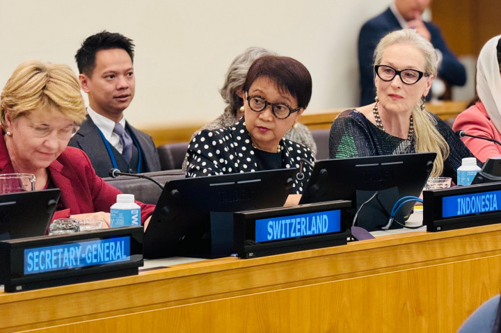 SMU PBB: Menlu Retno Desak Penghormatan Hak-Hak Perempuan Afghanistan