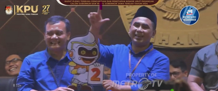 Profil Paslon Luthfi-Yasin: Nomor Urut 2 Pilgub Jateng Usungan KIM+