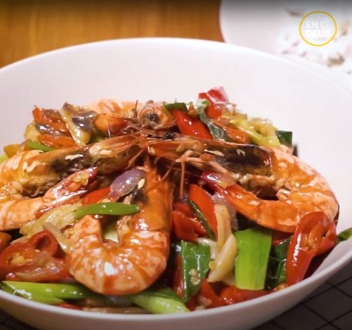 Udang Tumis Bawang, Enaknya Bikin Terngiang-ngiang
