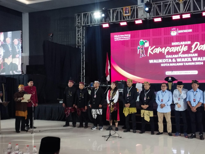 KPU Malang Tegaskan Deklarasi Kampanye Damai Tak Cuma Seremonial