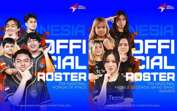 Indonesia Ikut China-ASEAN Esports Competition 2024, Game MLBB dan HoK
