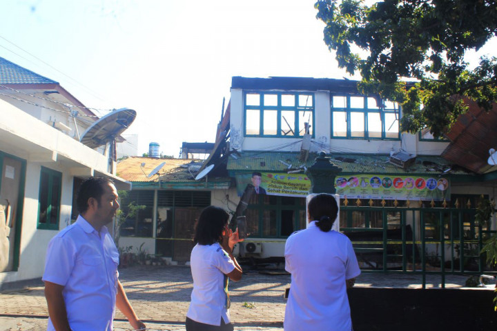 Kantor Dinkes NTT Terbakar, Dokumen Penting di Lantai 2 tak Terselamatkan