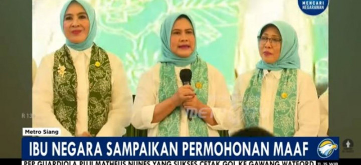 Iriana Jokowi Pamit sebagai Ibu Negara di Acara Anti-Narkoba