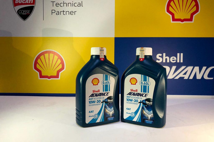 Shell AX7 10W-30 Tersedia Kemasan 0.65L, Buat Motor Apa?
