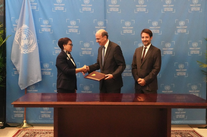 Indonesia Submitted the Instrument for Ratification the Prohibition of Nuclear Weapons Treaty