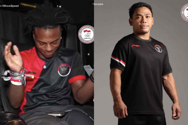 Akun IG Tim Indonesia Singgung IShowSpeed Pakai Jersey KW, Netizen: <i>Support Ngga, Nyinyir Iya</i>