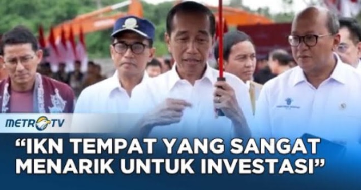 Investor Asing Mulai Masuk IKN, Jokowi Resmikan 5 Proyek Investasi Baru