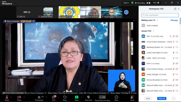 Lestari Moerdijat: Nilai Budaya Harus Jadi Fondasi Moral Teknologi AI