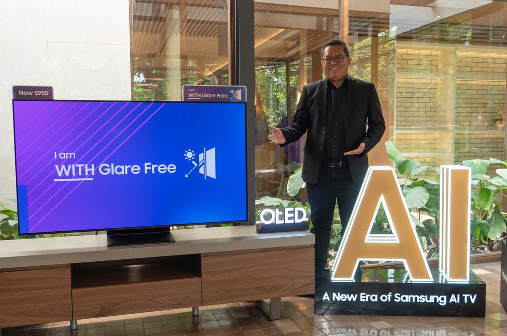 Samsung OLED TV Unggulkan AI dan Teknologi Layar Bebas Pantulan