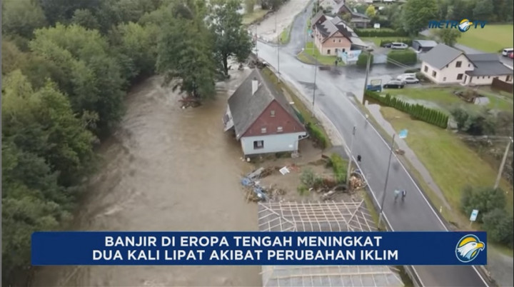 Pakar: Perubahan Iklim Tingkatkan Potensi Hujan Ekstrem Hingga 20% di Eropa