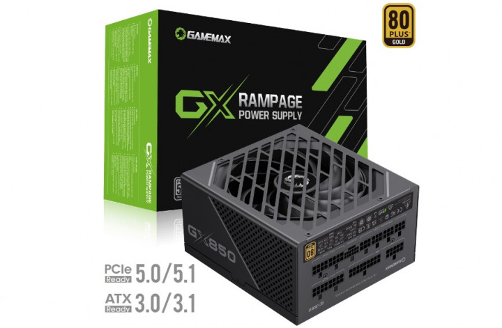 GameMax Kenalkan PSU GX-850 Pro, Dukung ATX 3.1 dan PCIe 5.1