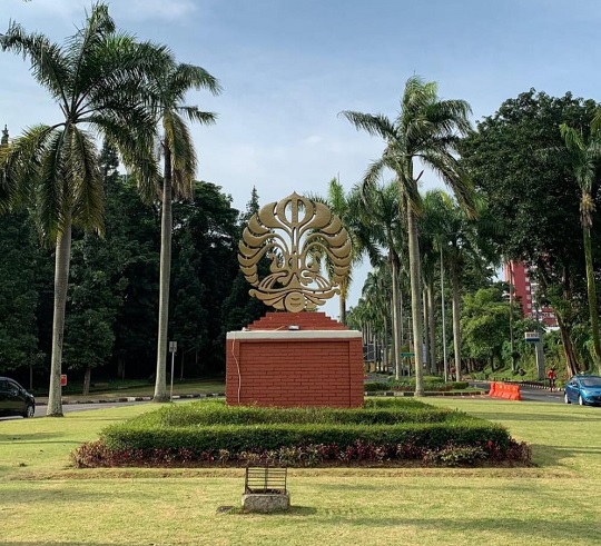 Kampus UI ilus. DOK UI