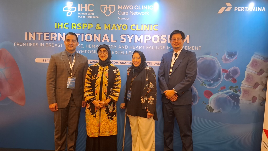 Konferensi Pers Rumah Sakit Pusat Pertamina (RSPP) beserta Mayo Clinic yang kembali menegaskan komitmen mereka dengan melaksanakan simposium internasional.  Dok. Aulia/Medcom
