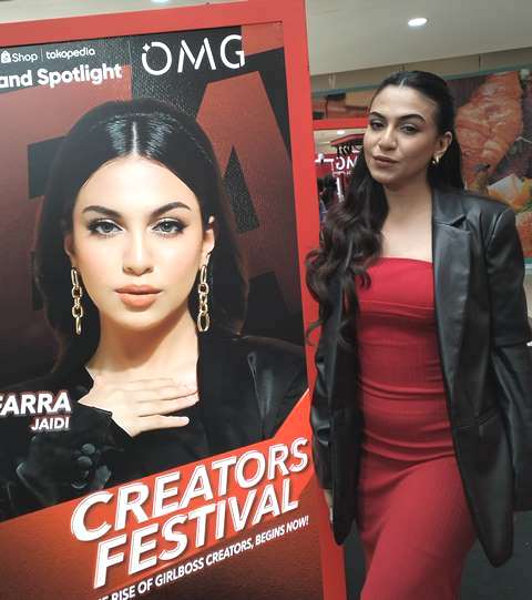 Intip tiga cara sukses jadi content creator dari Farra Jaidi. (Foto: Dok. Medcom.id/Yatin Suleha)