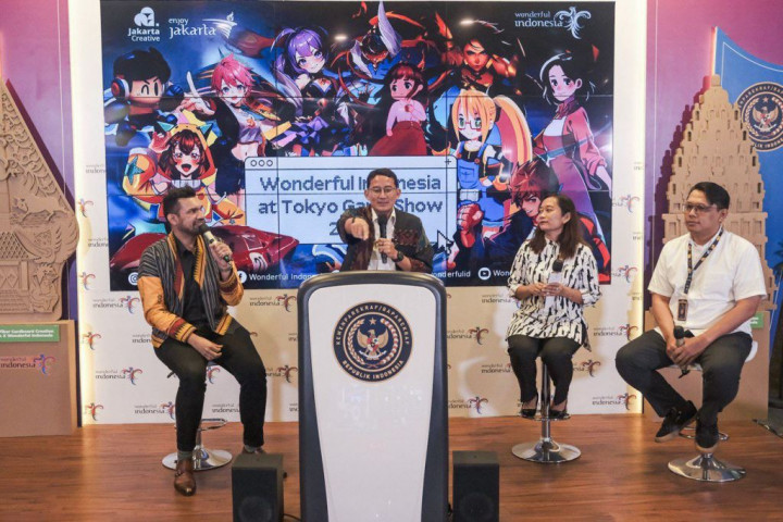 Kemenparekraf Dukung Para Pengembang Game Indonesia di Tokyo Game Show
