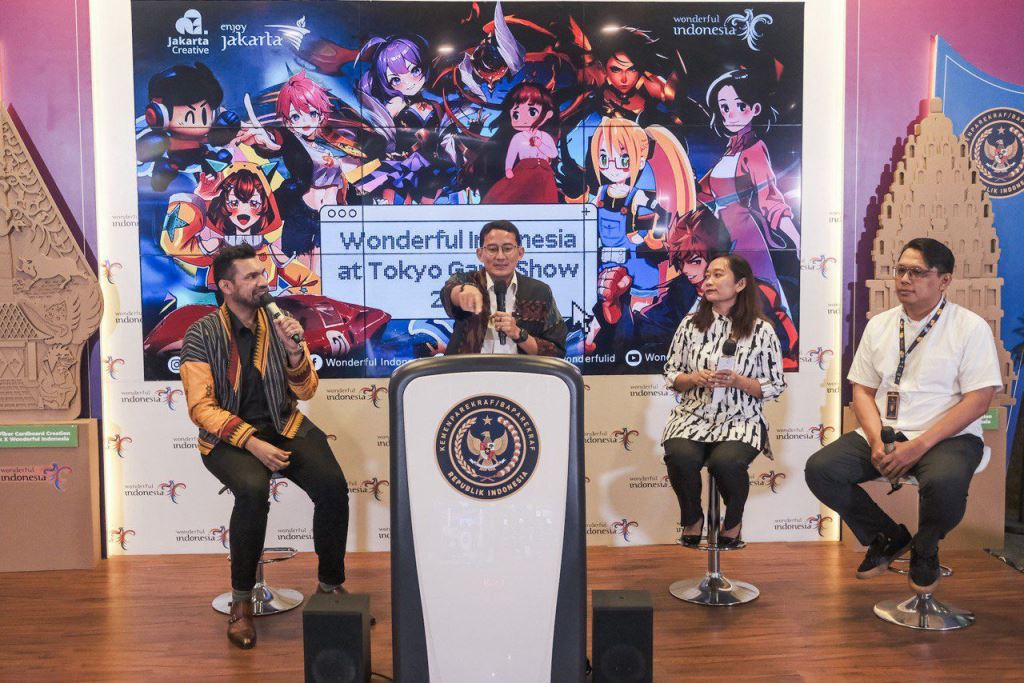 Menparekraf saat menghadiri WBSU. Dok. Kemenparekraf