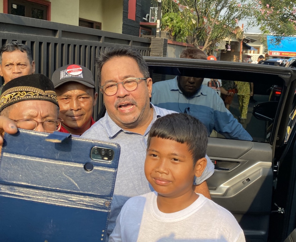 Kampanye di Kalideres, Si Doel Singgung Silpa Jakarta