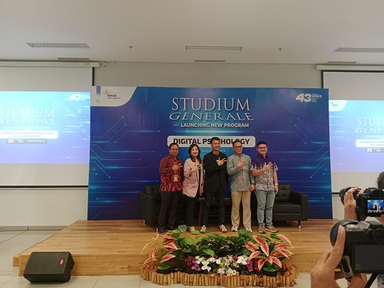 Studium Generale and Launching New Program di kampus BINUS Malang, Kota Malang, Jawa Timur, pada Rabu, 25 September 2024. Medcom.id/Daviq Umar Al Faruq