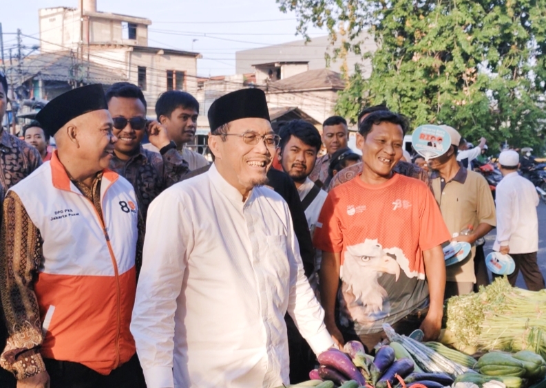 Kunjungi Pasar Serdang Kemayoran, Suswono: Perlu Direvitalisasi