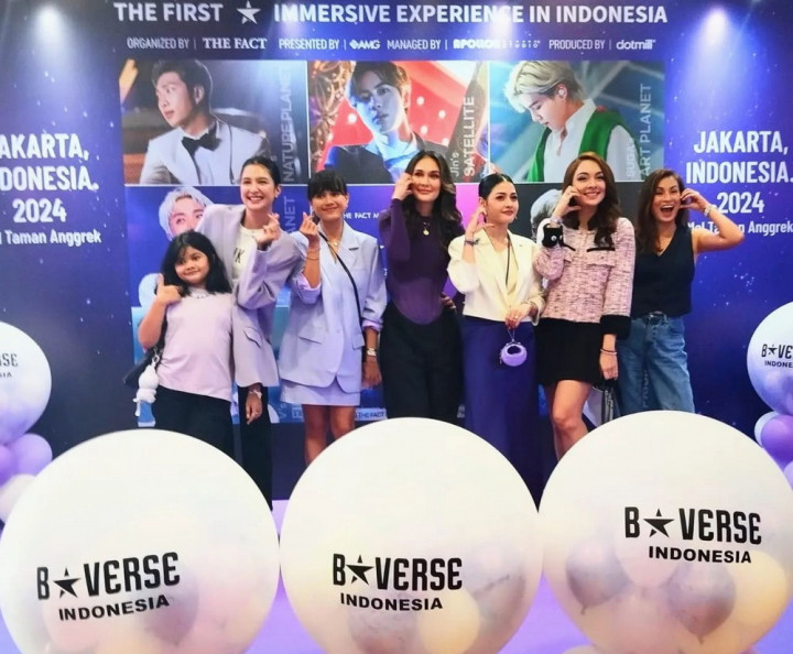 Bahagianya Luna Maya Lihat Personel BTS dari Jarak Dekat