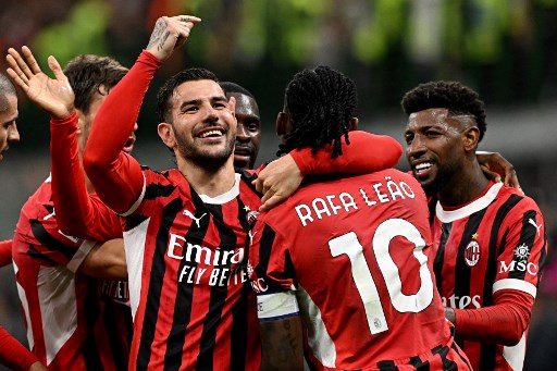 Hasil Serie A Italia: AC Milan Menang Besar atas Lecce