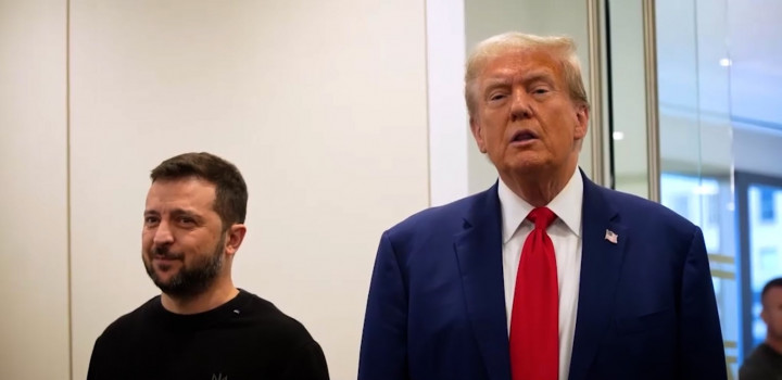 Zelensky Bertemu Donald Trump di New York, Zelensky: Kita Sama Pandangan