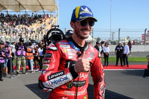 Martin Terjatuh, Bagnaia Finis Terdepan di Balapan Sprint MotoGP Indonesia