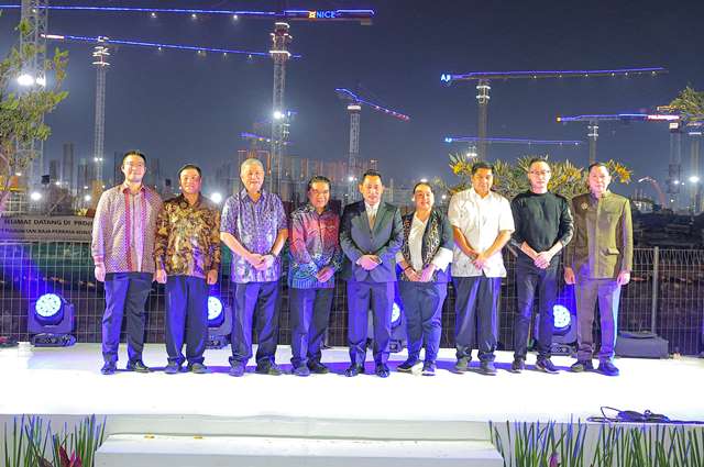 Tandai Pembangunan NICE, The Dancing Cranes Digelar di PIK2