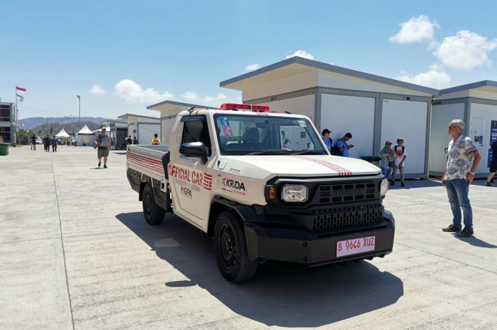 Belum Juga Diluncurkan, Toyota Rangga Sibuk Di MotoGP Indonesia 2024