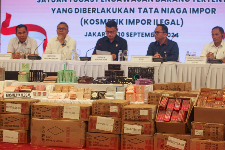 Mendag Ungkap Temuan Kosmetik Ilegal Senilai Rp11,4 Miliar
