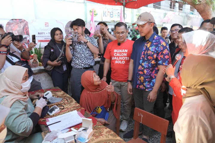 Kaesang Minta Warga Ikut Membangun Kota Bandung dan Menangkan Arfi-Yena