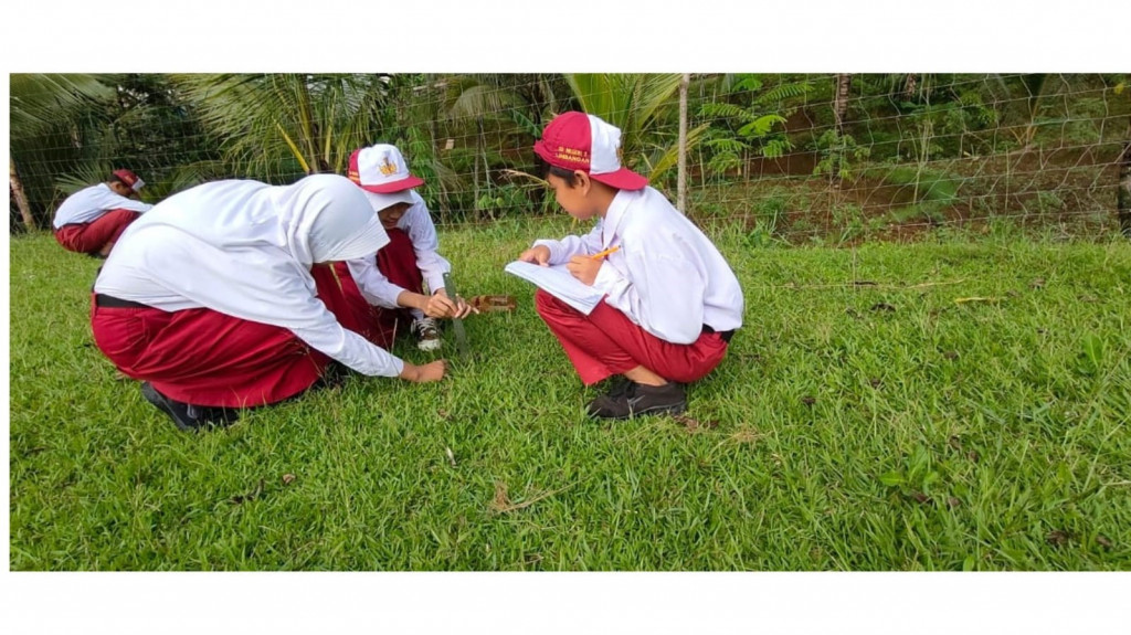 Potret Cerita Kurikulum Merdeka 2024 berisi kisah hebat guru mendampingi peserta didiknya dalam melakukan penelitian sederhana (Foto:Dok.Kemendikbudristek)