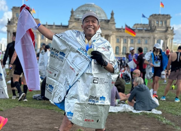 Misbakhun Jadi Finisher Berlin Marathon 2024