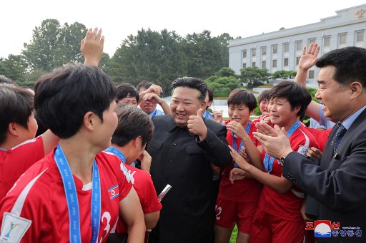 Kim Jong Un Puji Tim yang Menangi Piala Dunia Sepak Bola Wanita U-20