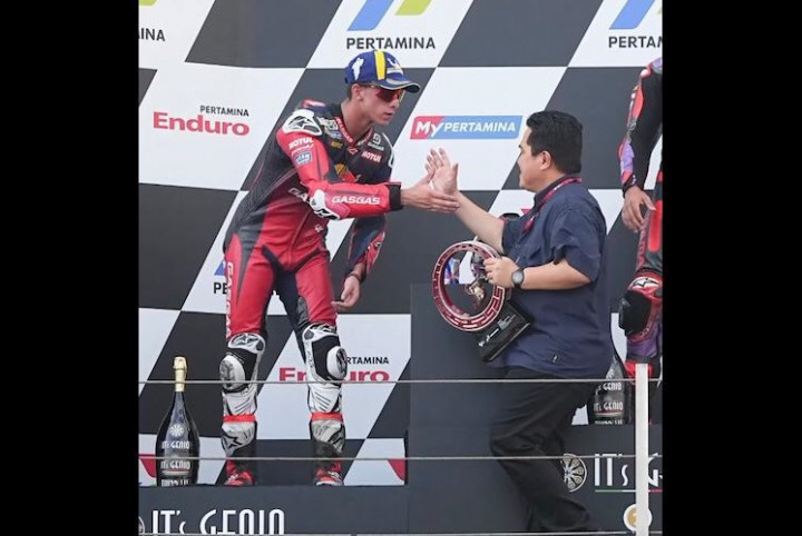 Soal Kelanjutan MotoGP Mandalika, Erick Thohir: Masih Ada 7 Tahun Lagi